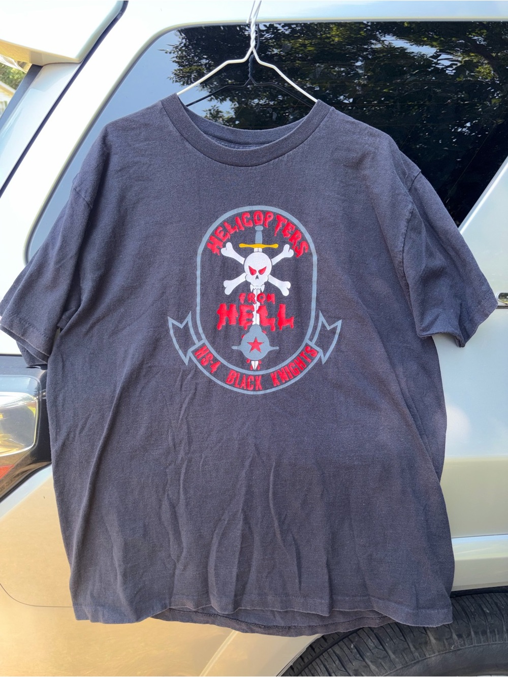 Vintage 90s single stitch  'Helicopters From Hell' Graphic Tee